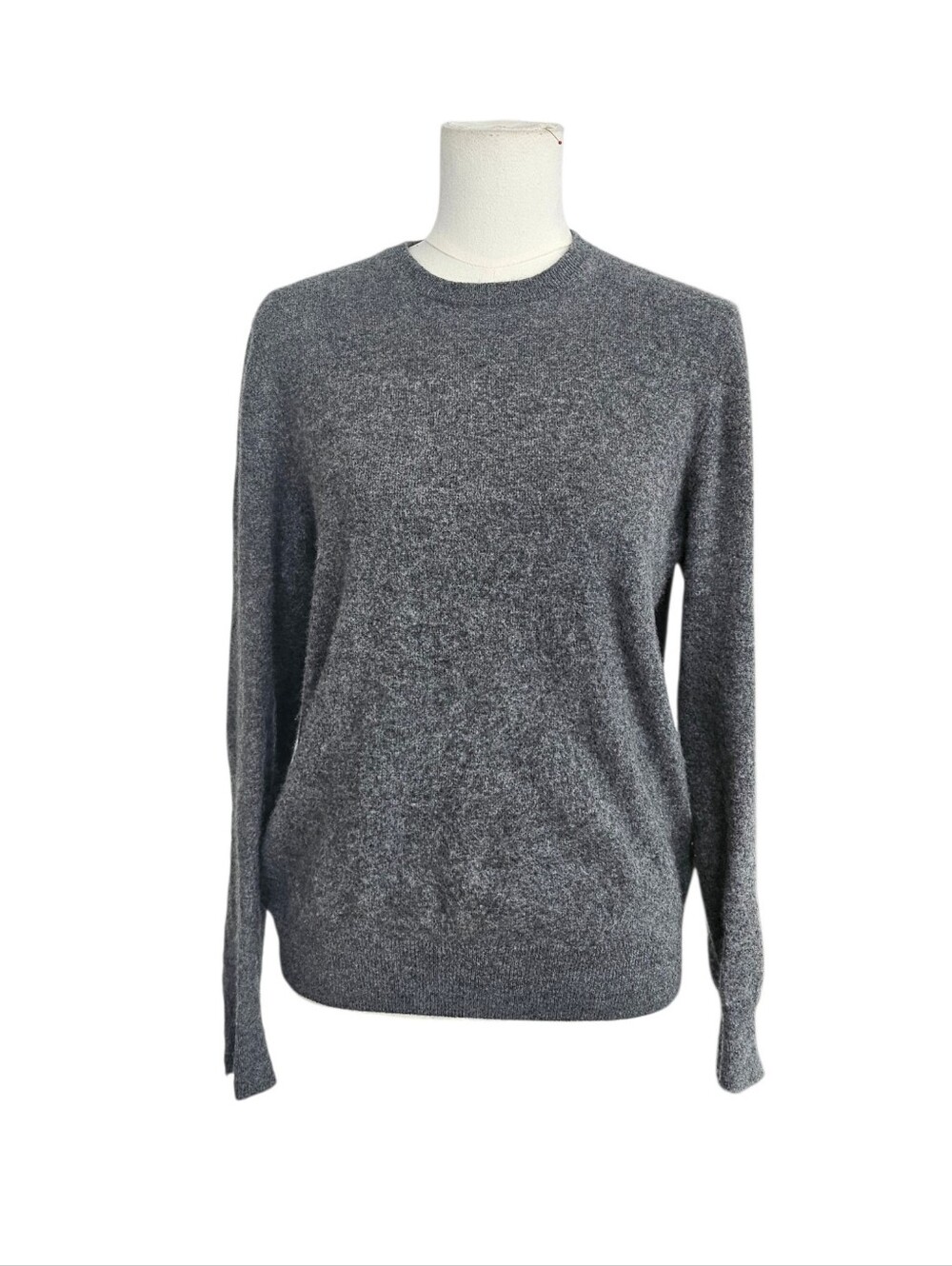 NAADAM Crewneck Sweater in Charcoal Gray Size M